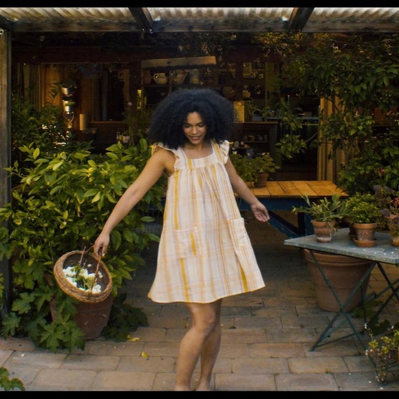 Christy Dawn Bennet dress, M, in Honey Plaid - Picture 3 of 12